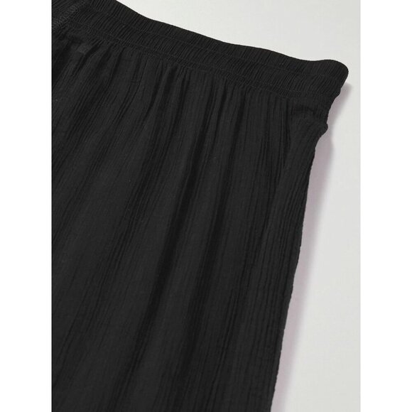 Our Legacy Reduced Straight-Leg Crinked Trousers Size 48 US 32 M Mens Black $335 - Picture 13 of 13